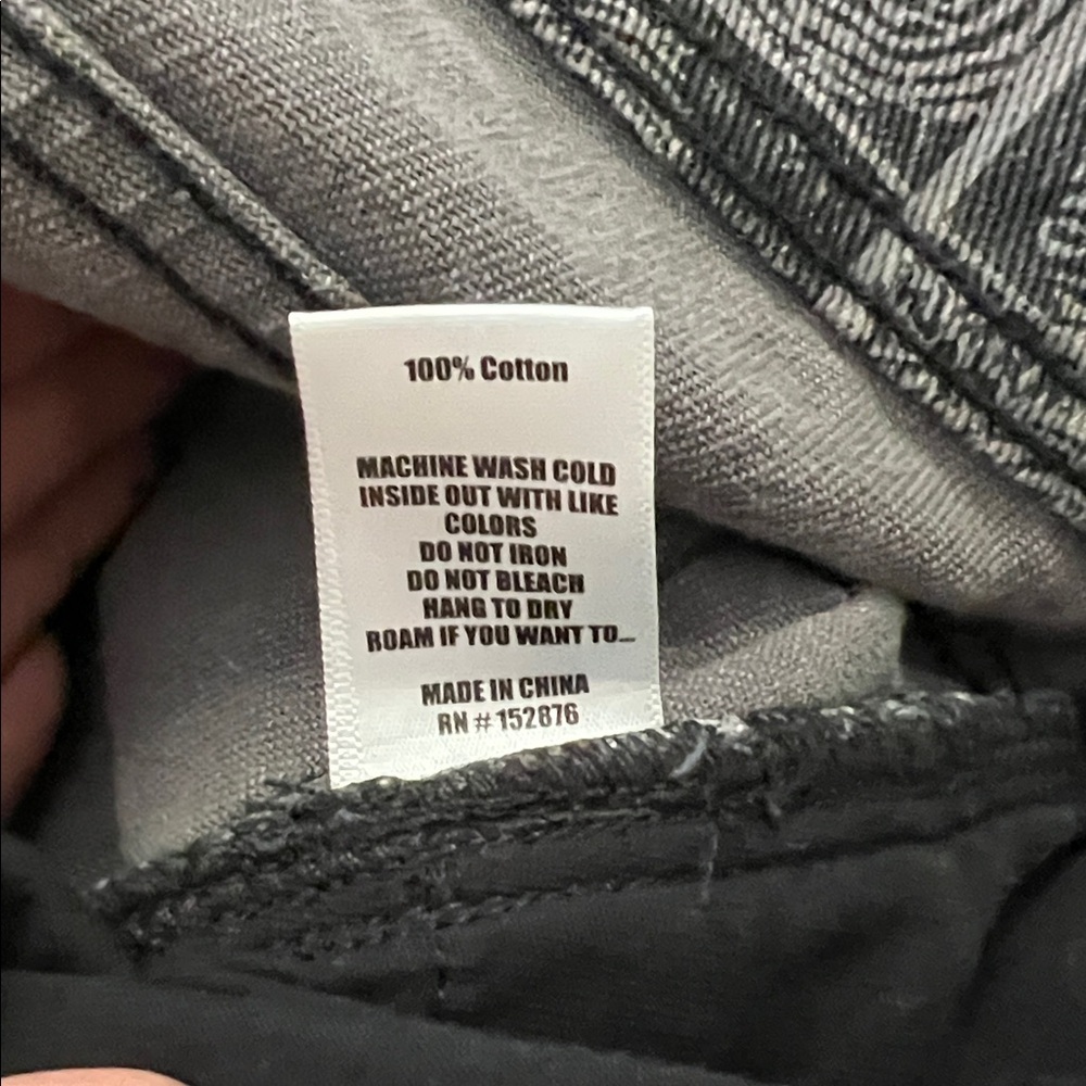 NWOT Pleasures Trace Denim Pant 'Black' - Picture 6 of 7